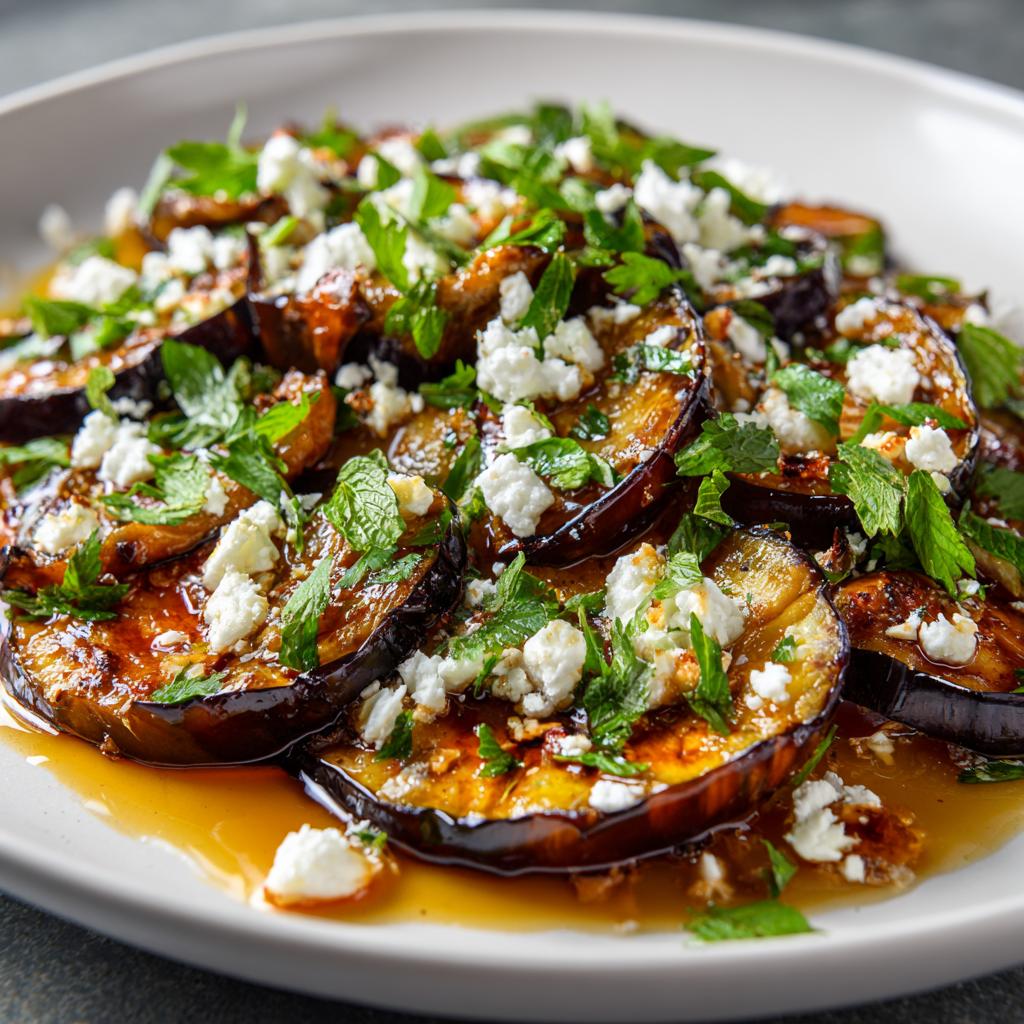 Aubergine au Miel et Feta - detail 1