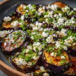 Aubergine au Miel et Feta