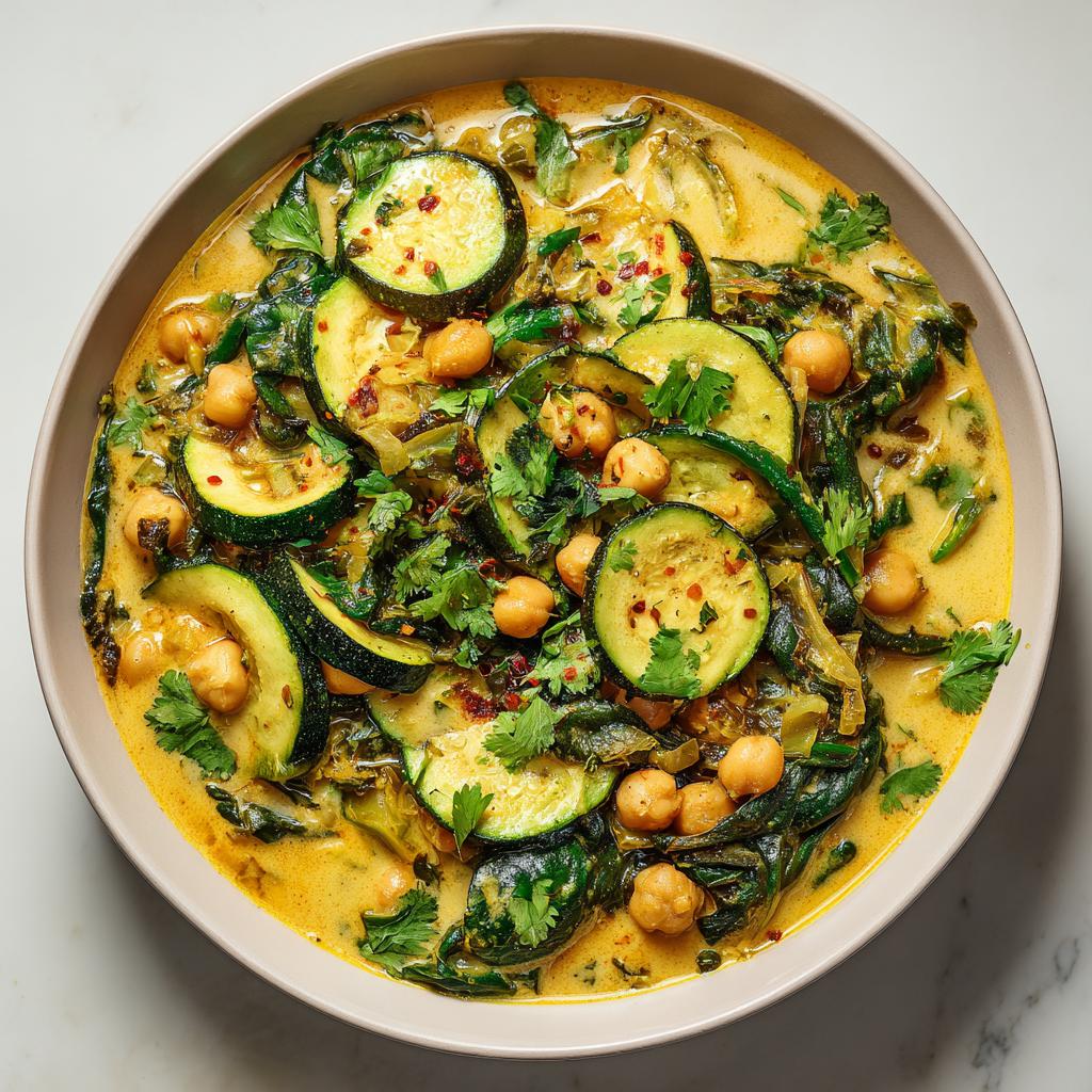 Curry de Courgettes et Pois Chiches - detail 1
