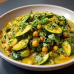 Curry de Courgettes et Pois Chiches
