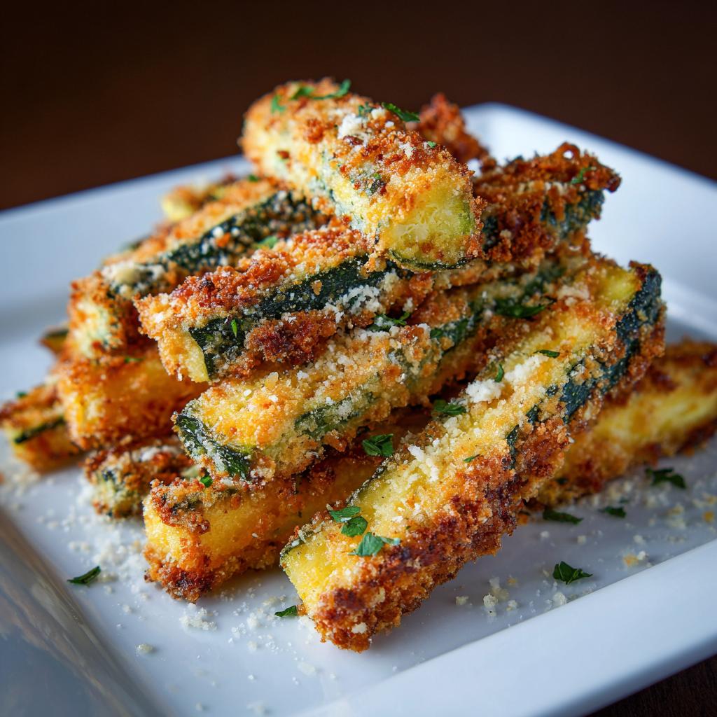 Frites de Courgettes au Parmesan - detail 1