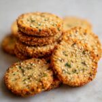 Sablés au Comté, Sésame et Herbes