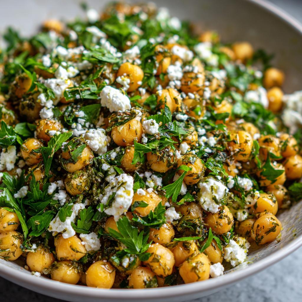 Salade de Pois Chiches au Zaatar et Feta - detail 1