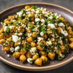 Salade de Pois Chiches au Zaatar et Feta