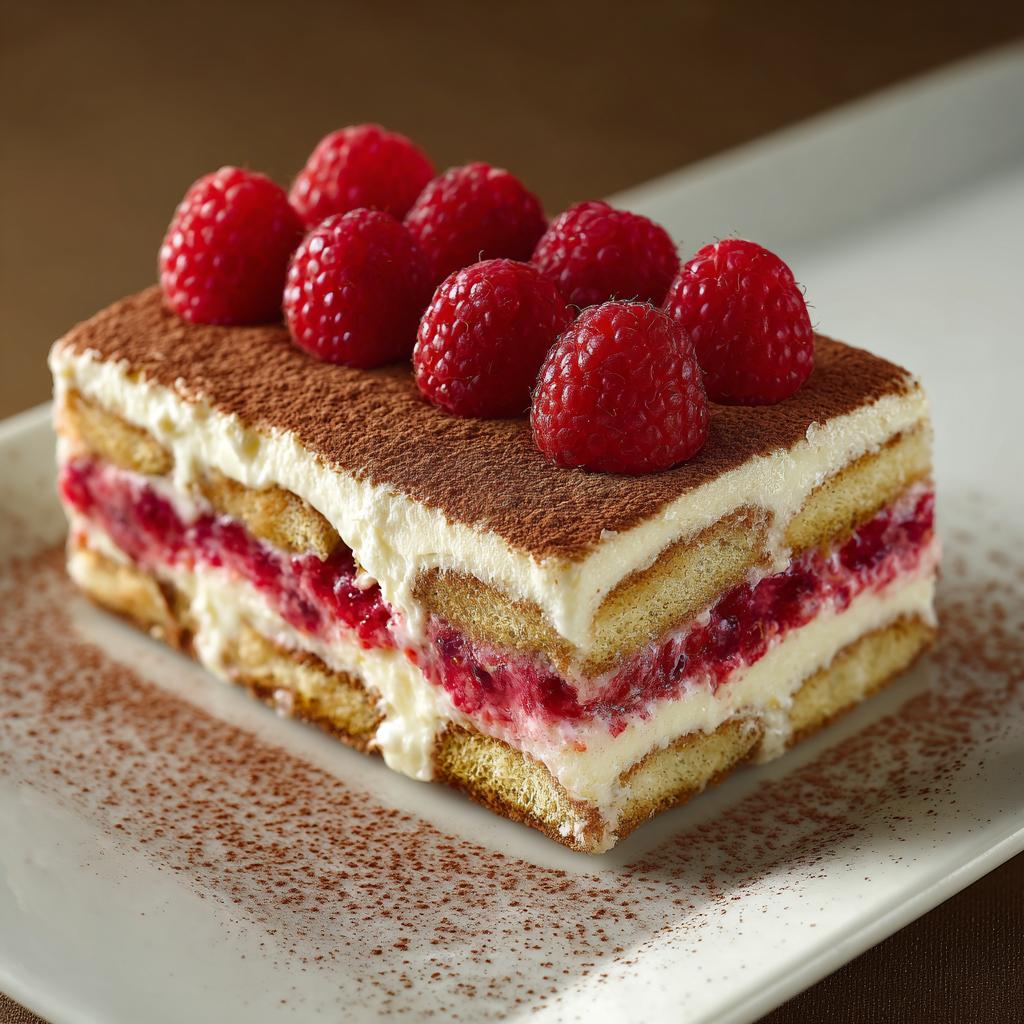 Tiramisu Framboise et Citron Vert