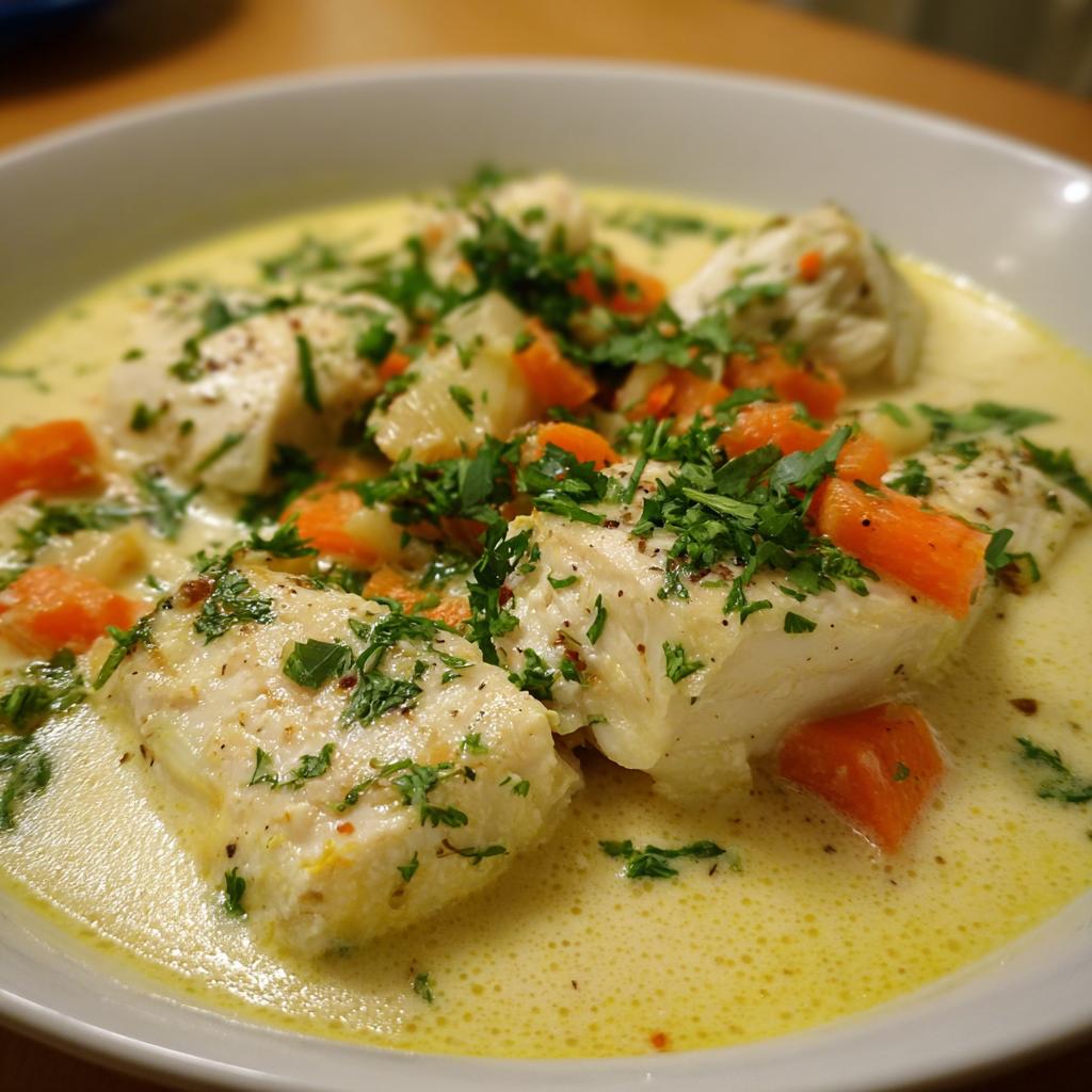 Blanquette de Poisson au Lait de Coco