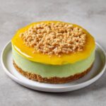 Cheesecake Avocat Mangue Citron Émietté