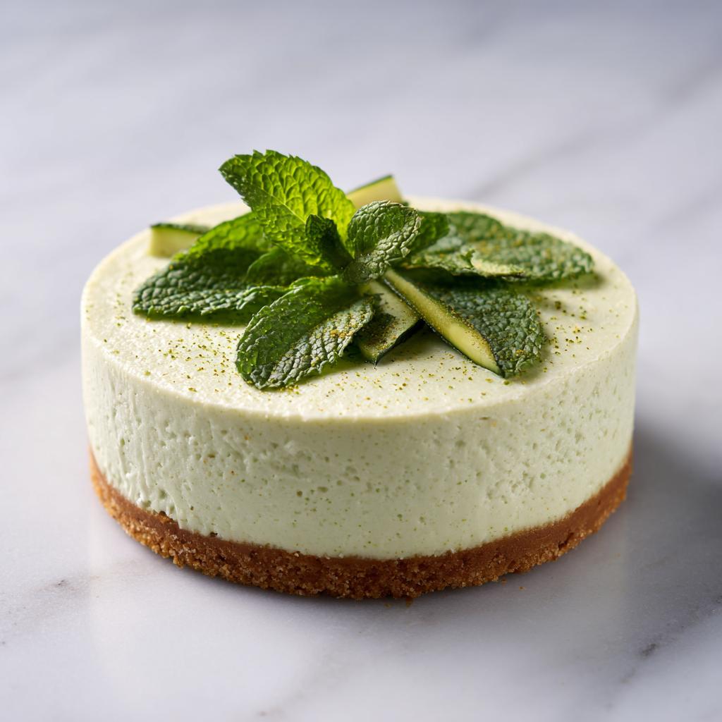 Cheesecake Courgette Menthe