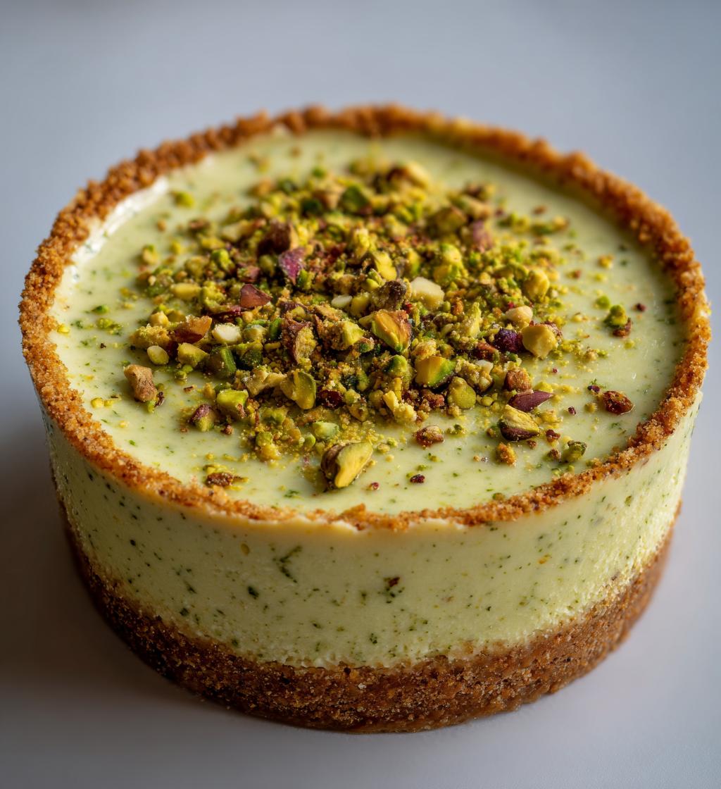 Cheesecake aux Courgettes, Basilic et Pistaches - detail 1