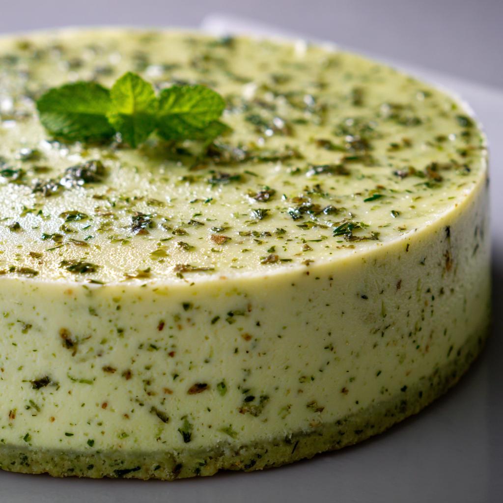 Cheesecake de Courgette, Feta et Menthe - detail 1
