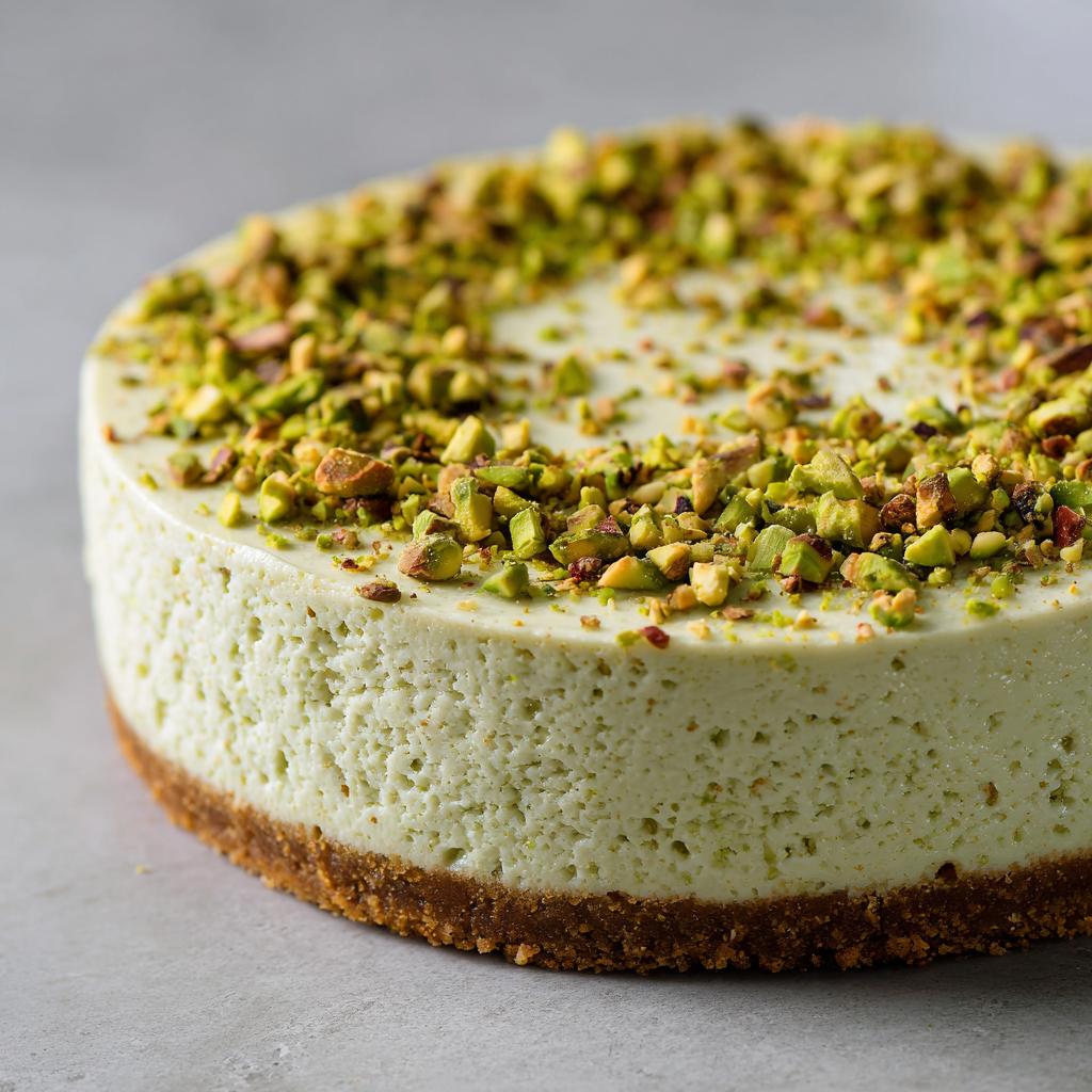 Cheesecake à l'Avocat, au Concombre et aux Pistaches - detail 1