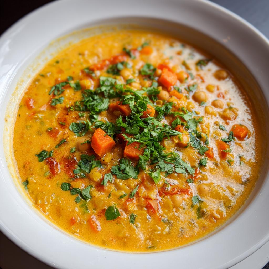 Dahl Express aux Carottes et Pois Chiches