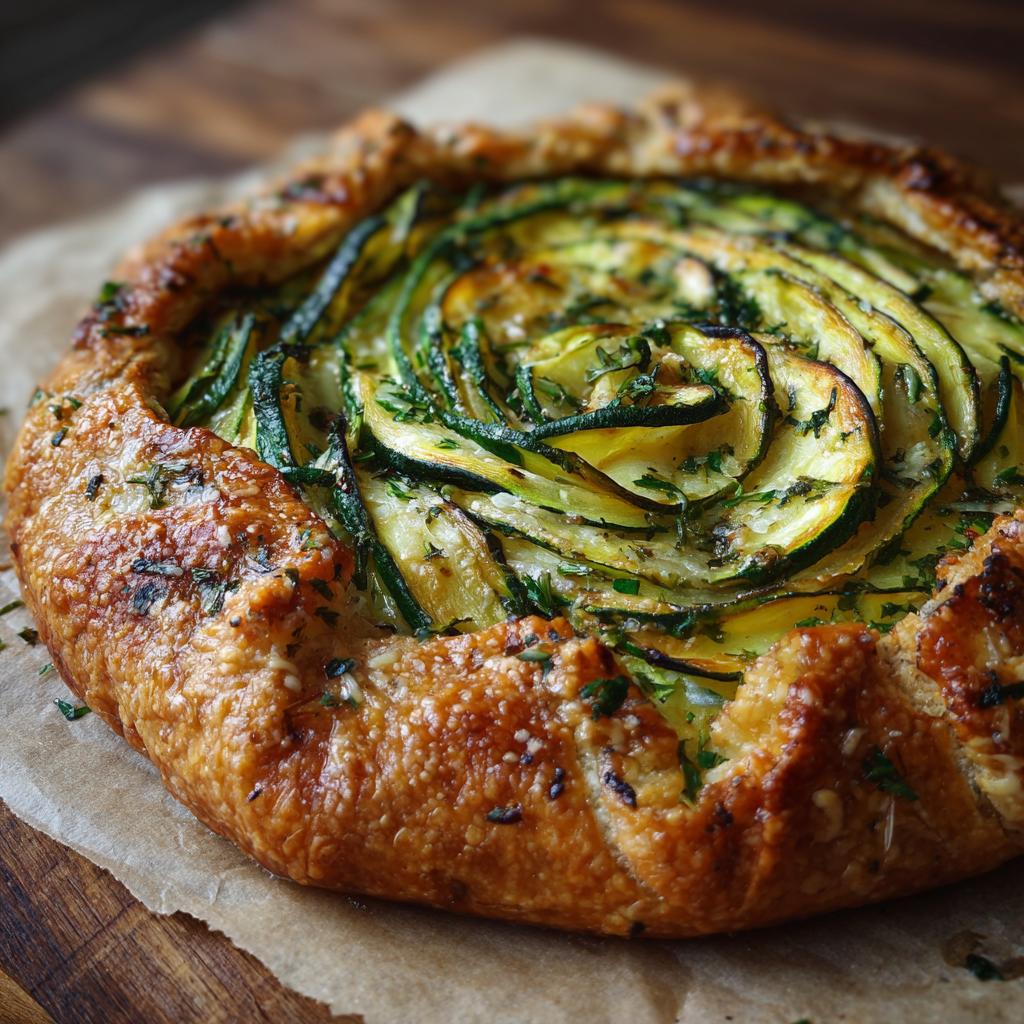 Galette de Courgettes au Parmesan