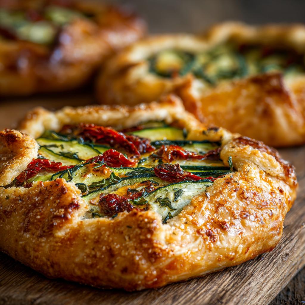 Galettes de Courgettes et Tomates Séchées - detail 1
