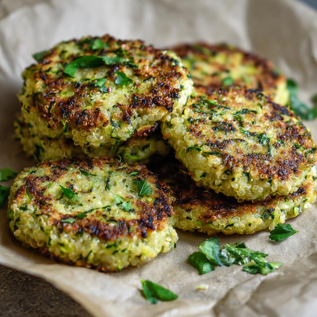 Galettes de Quinoa, Courgette et Herbes - detail 1