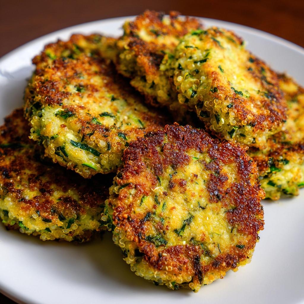 Galettes de Quinoa et Courgette au Fromage - detail 1