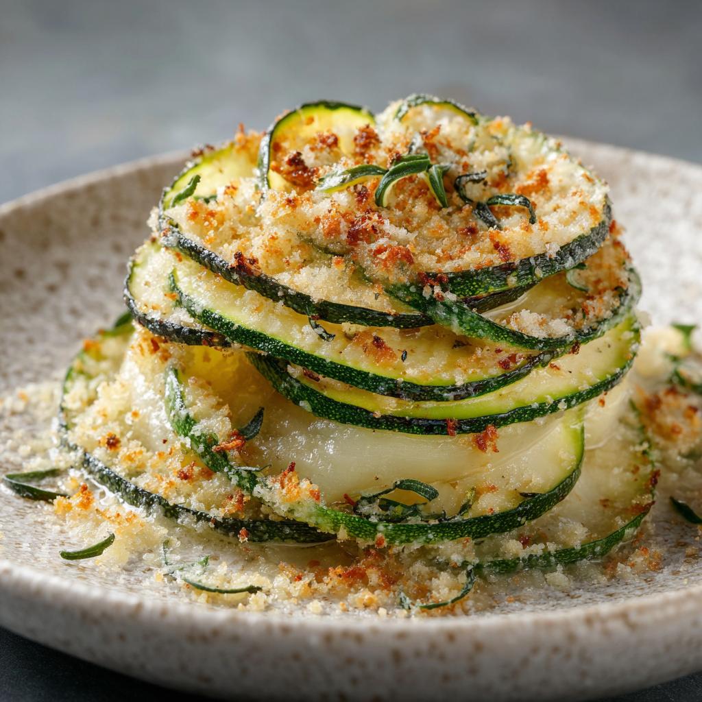 Gratin Léger de Courgettes Parmesan - detail 1