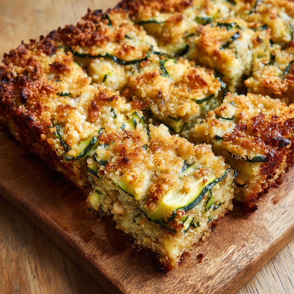 Gratin de Quinoa aux Courgettes et Parmesan - detail 1