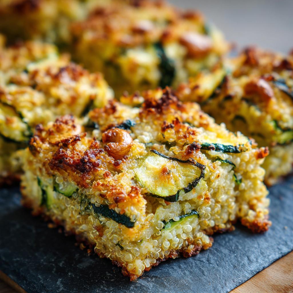 Gratin de Quinoa aux Courgettes et Parmesan