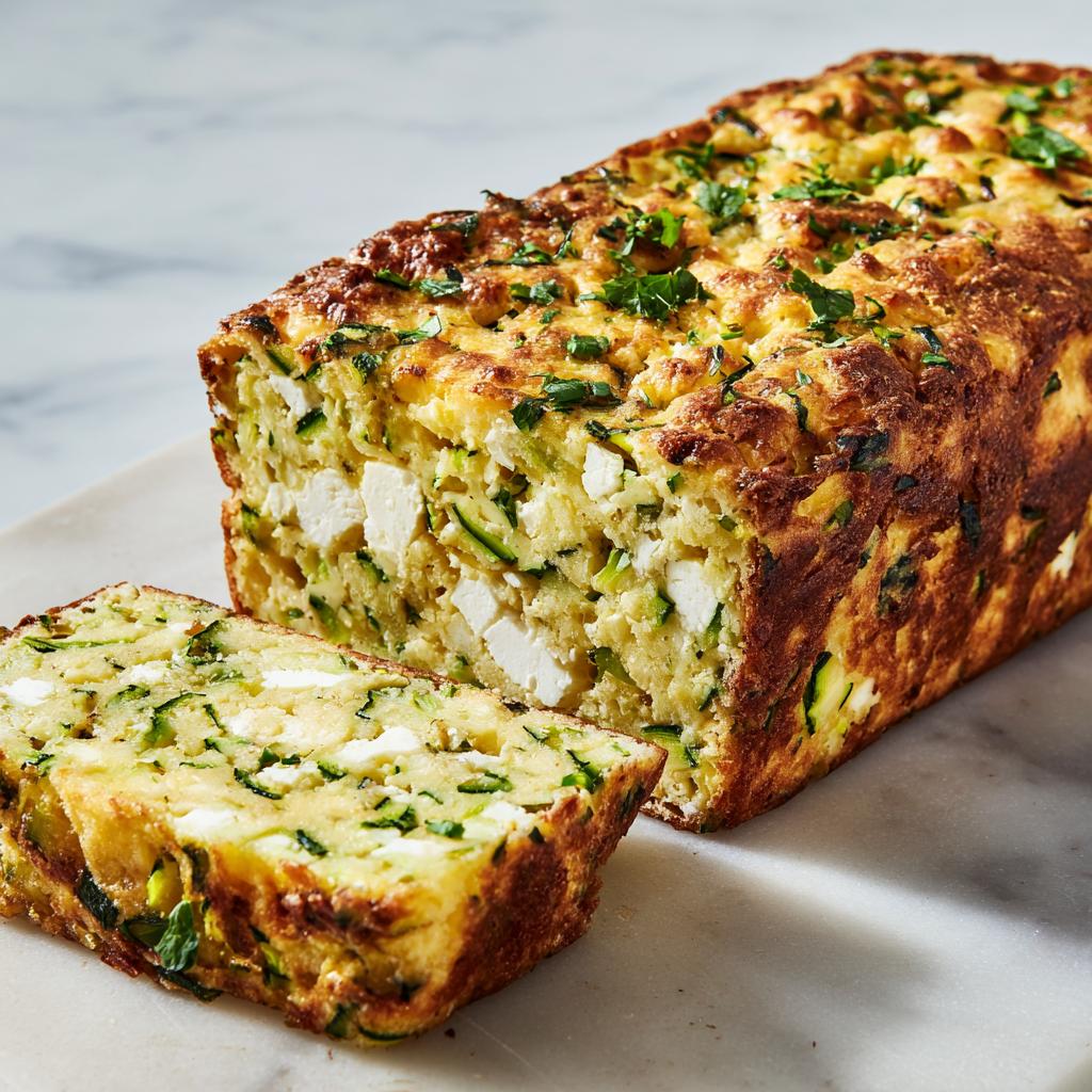 Gâteau de Courgettes et Fromage de Chèvre - detail 1