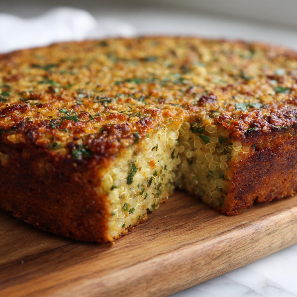 Gâteau de Quinoa et Pois Chiches - detail 1
