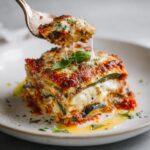 Lasagne d'Aubergine et de Courgette à la Ricotta