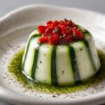Panna Cotta Salée aux Courgettes et Fromage de Chèvre