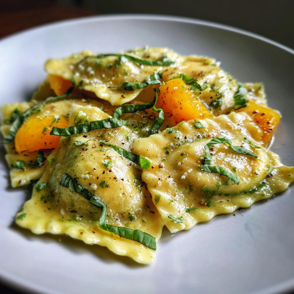 Raviolis de Courgette et Pêche Réfrigérés