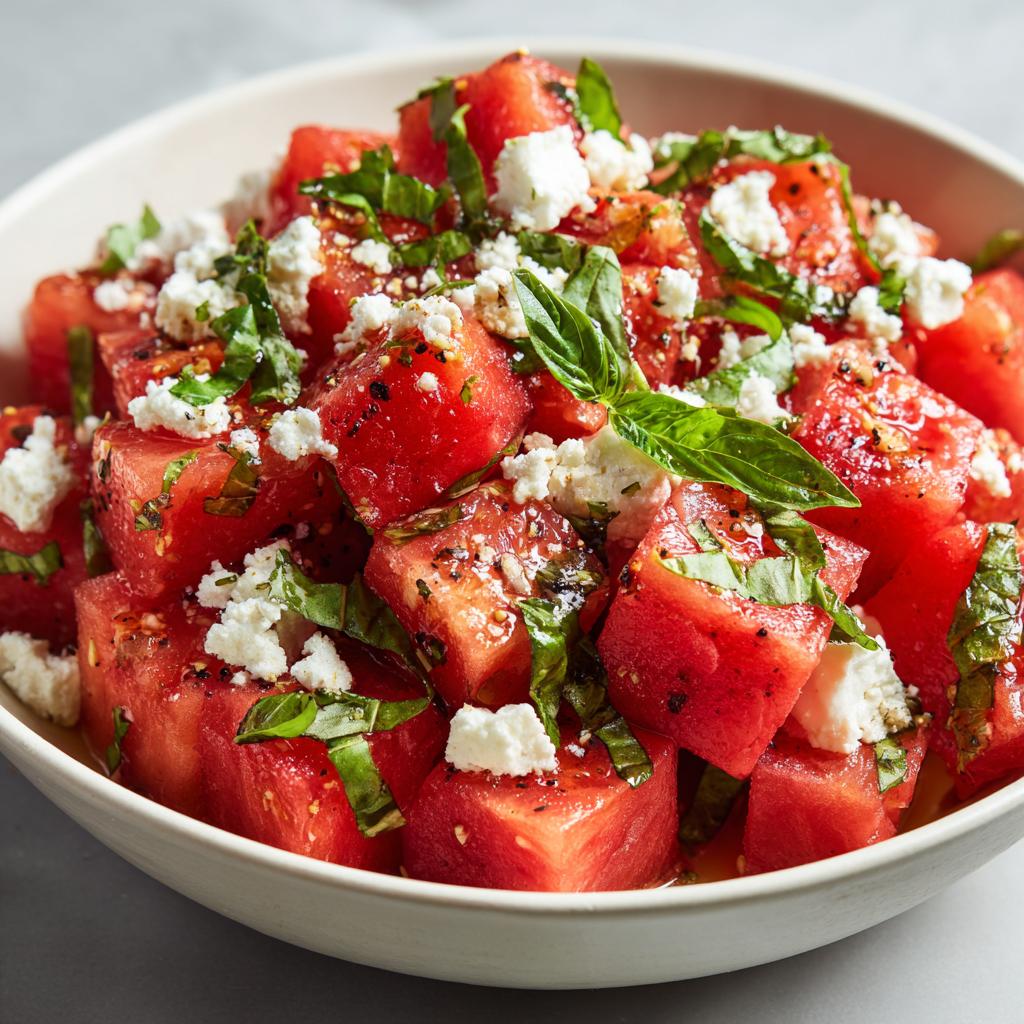 Salade de Pastèque, Tomates et Feta - detail 1