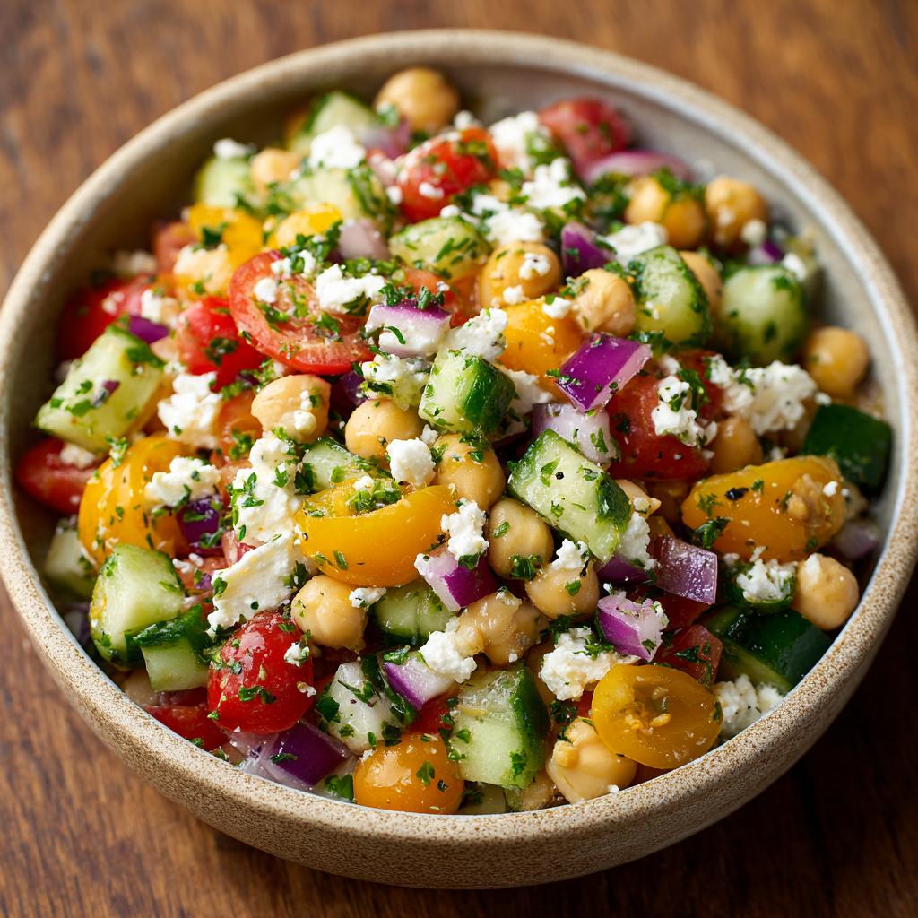 Salade d'Été aux Pois Chiches