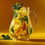 Sangria Blanche Sans Alcool Fruits Jaunes