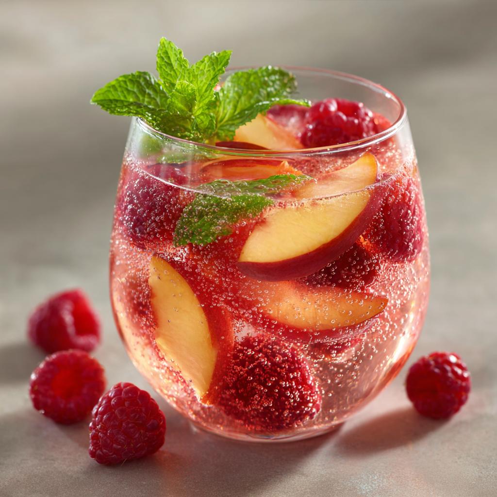 Sangria Rosé Nectarine Framboise - detail 1