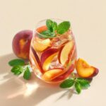 Sangria Rosée aux Pêches et Abricots