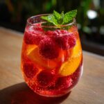 Sangria Rosée à l'Abricot Framboise