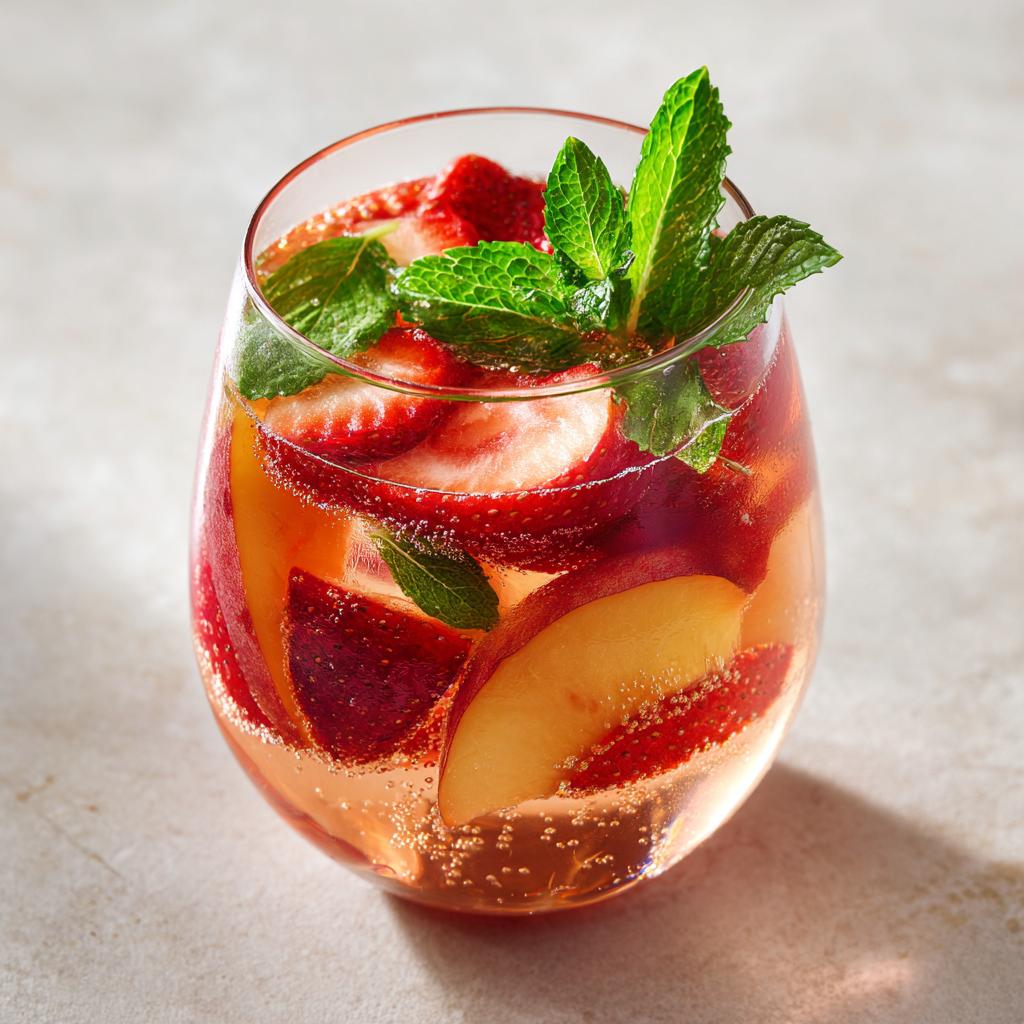 Sangria Rosée à la Fraise Pêche - detail 1