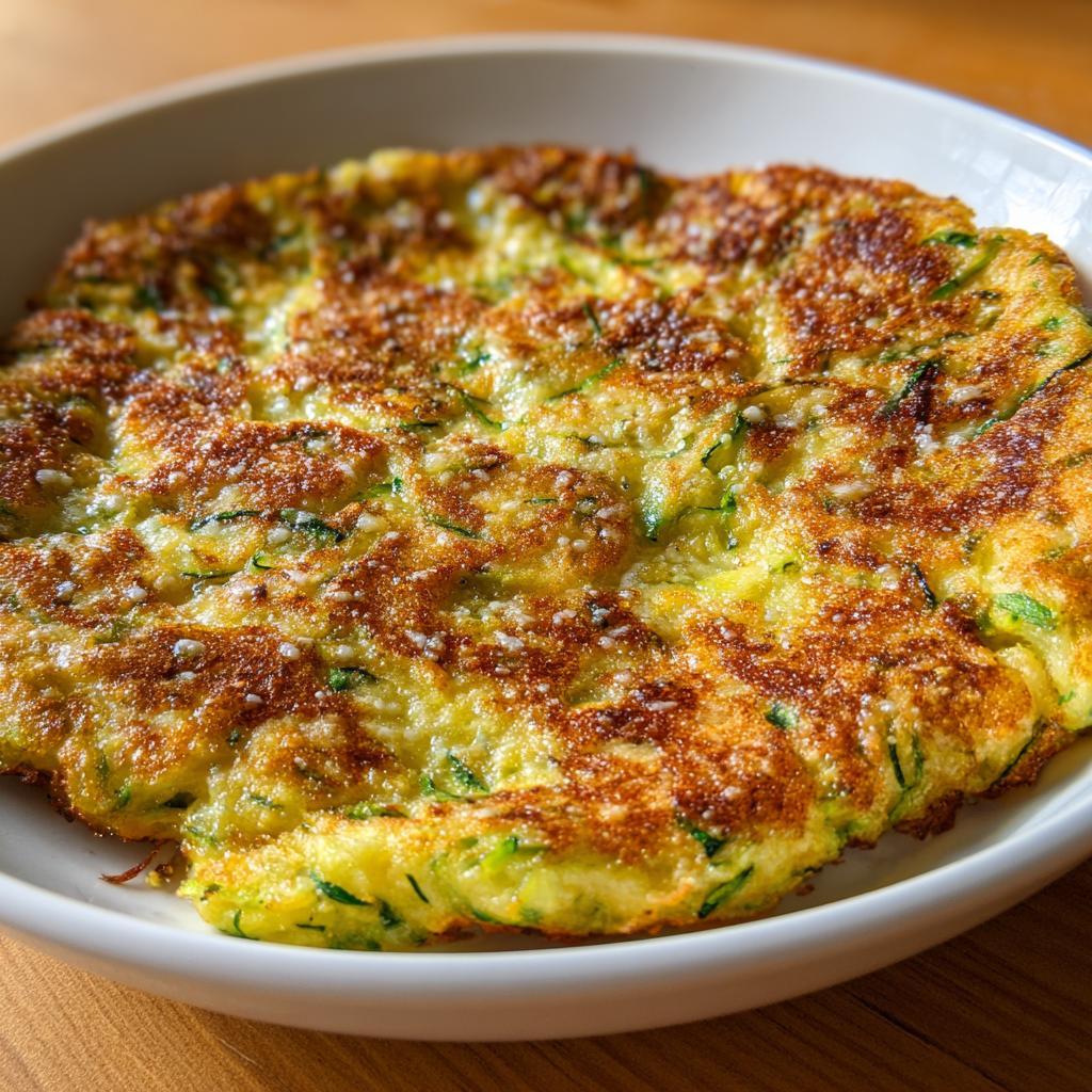 Scarpaccia de Courgettes au Parmesan