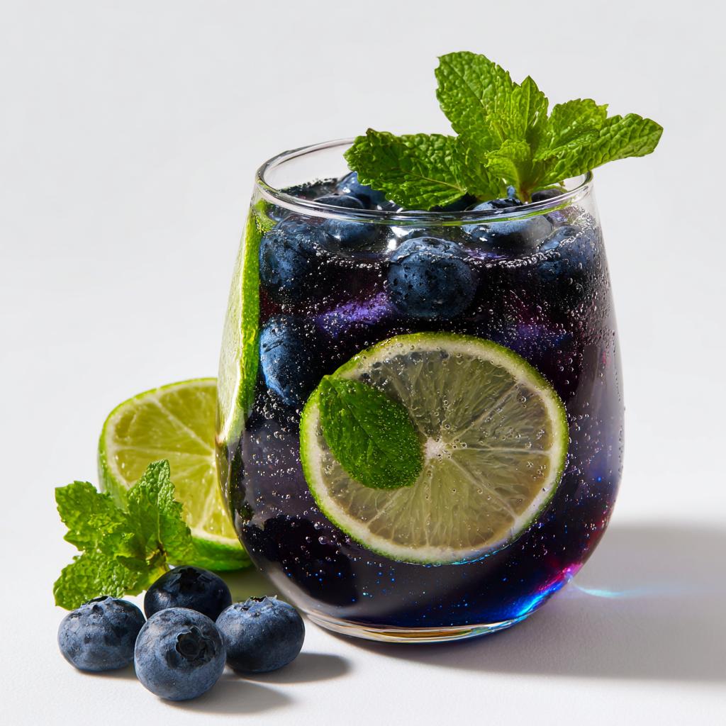 Spritz aux Myrtilles et Fleur d'Oranger - detail 1