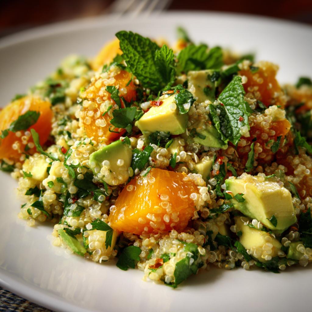 Tabbouleh de Quinoa avec Avocat et Abricot - detail 1