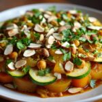 Tajine aux Abricots, Courgettes et Pois Chiches