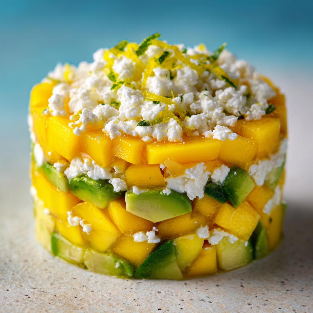 Tartare de Mangue, Avocat et Feta - detail 1