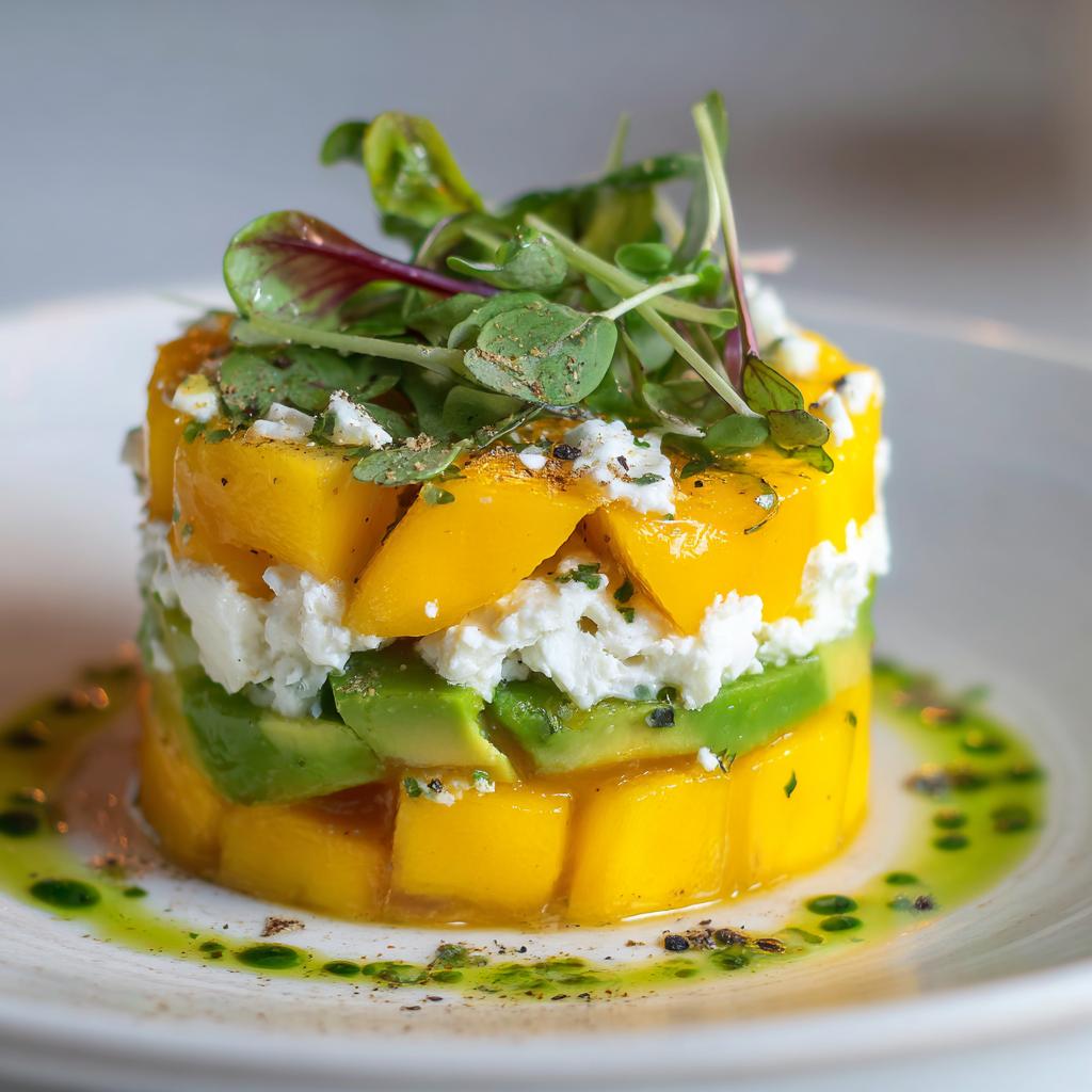 Tartare de Mangue, Avocat et Fromage de Chèvre - detail 1