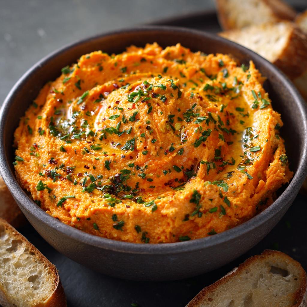 Tartinade de Carottes et Fromage Frais aux Herbes - detail 1