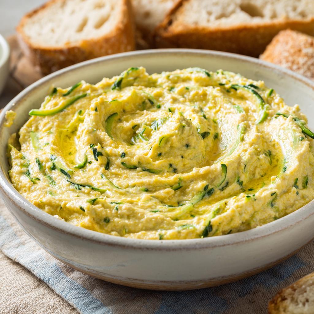 Tartinade de Courgette et Ricotta au Curry