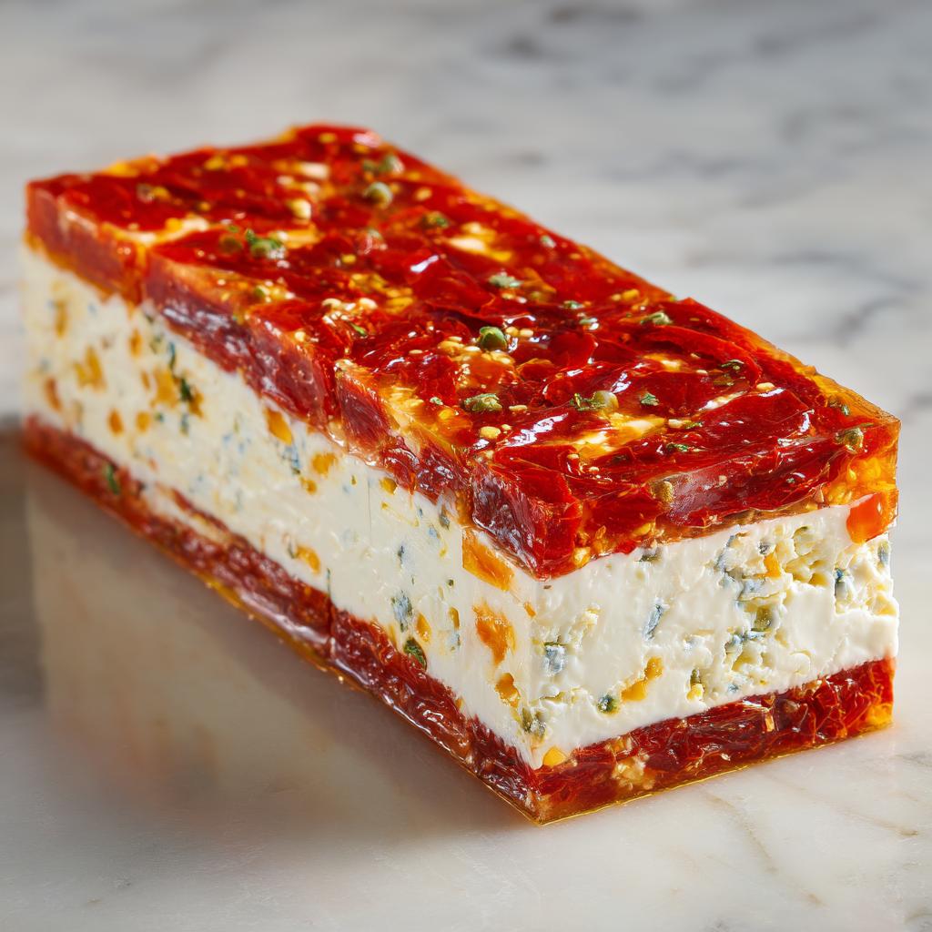 Terrine Glacée Tomates Confites Chèvre
