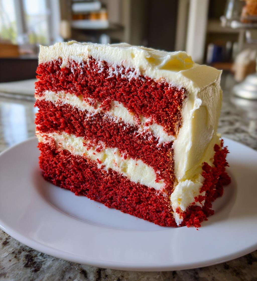 Gâteau d’anniversaire Red Velvet