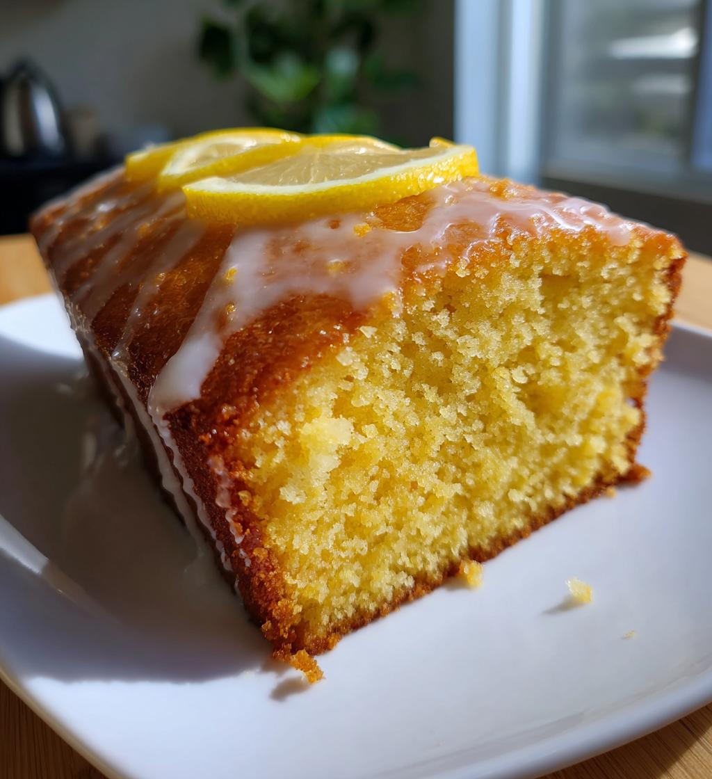 Gâteau d’anniversaire au citron