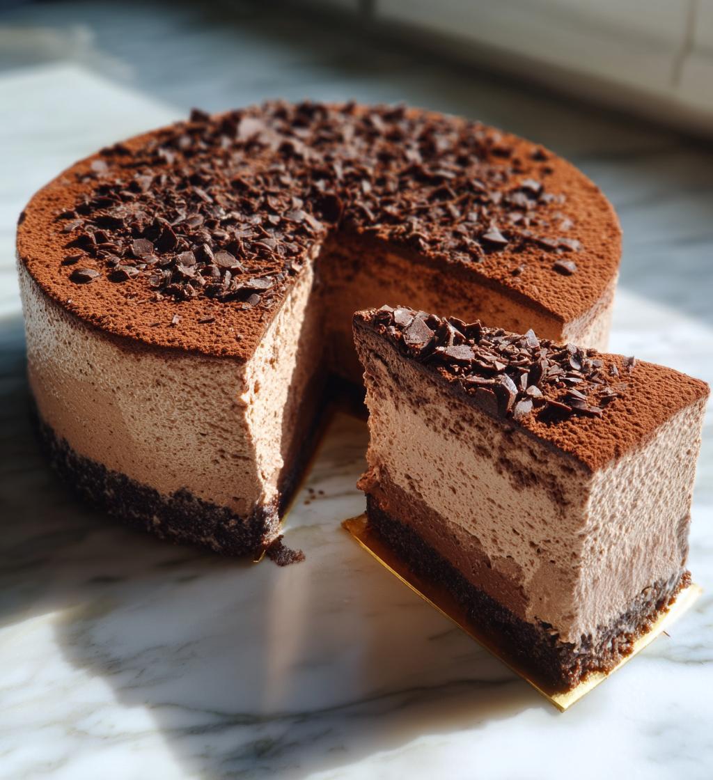 Gâteau d’anniversaire à la mousse au chocolat