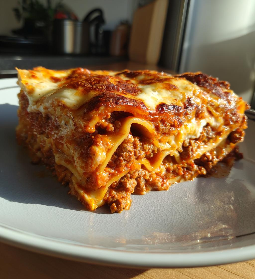 Lasagnes maison