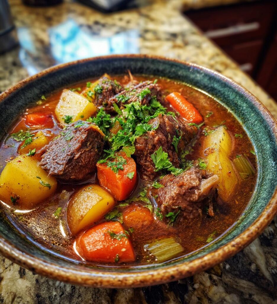 Ragoût de bœuf aux légumes