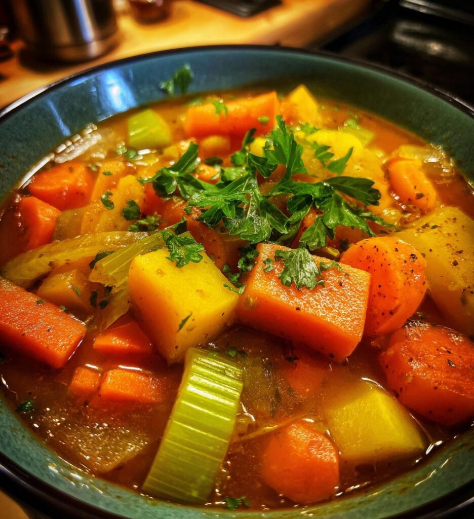 Soupe de légumes d’hiver